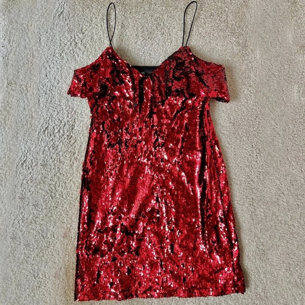 ZARA Sequin Mini Dress